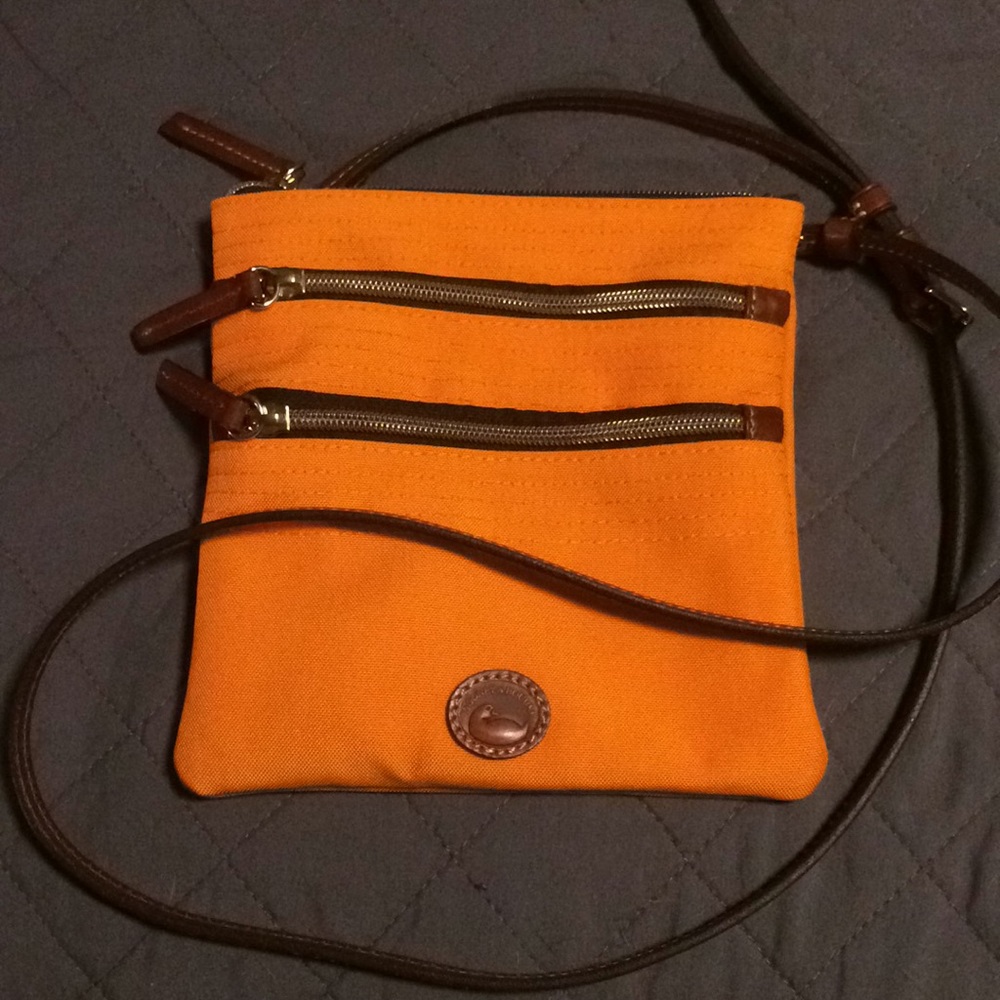 Dooney and Bourke crossbody in Orange